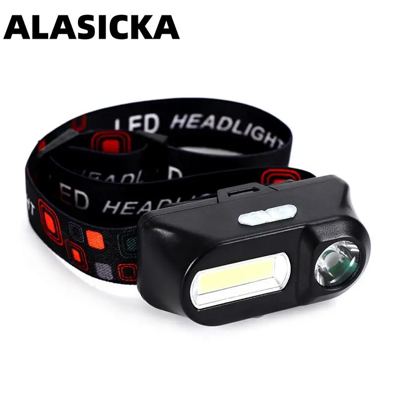ALASICKA Multifunctional USB Interface Charging Headlight Fishing Light COB Outdoor Emergency Head-mounted Torch 18650 Battery
ALASICKA Multifunctional USB Interface Charging Headlight Fishing Light COB Outdoor Emergency Head-mounted Torch 18650 Battery