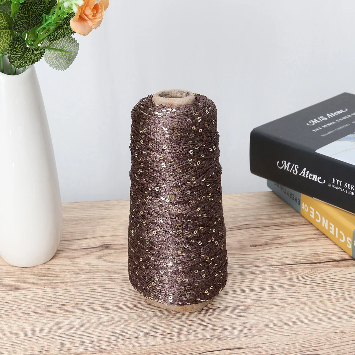 Metallic Cotton Crochet Thread Craft Yarn for Knitting Yarn for Sweaters and Scarves DIY Knitting Accessories Coffee
Metallic Cotton Crochet Thread Craft Yarn for Knitting Yarn for Sweaters and Scarves DIY Knitting Accessories Coffee