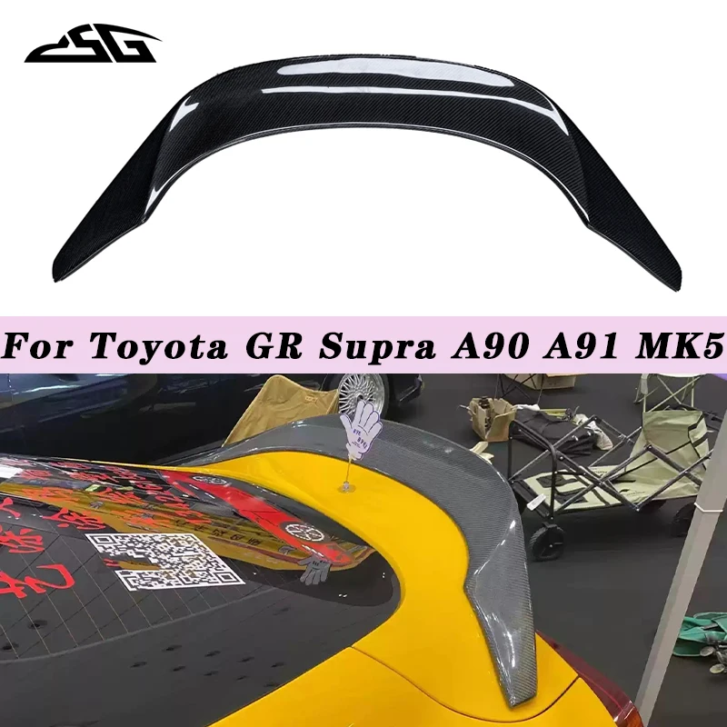 Автомобильный задний спойлер на крышку багажника, заднее крыло для Toyota GR Supra A90 A91, диффузор из углеродного волокна, разветвитель для губ, комплект заднего крыла
Автомобильный задний спойлер на крышку багажника, заднее крыло для Toyota GR Supra A90 A91, диффузор из углеродного волокна, разветвитель для губ, комплект заднего крыла