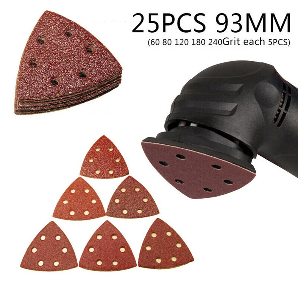 Convenient and Flexible Sanding Pads for Sander 25 Pcs 93mm Aluminum Oxide Sanding Paper Set for Hook & Loop Oscillating Sander
Convenient and Flexible Sanding Pads for Sander 25 Pcs 93mm Aluminum Oxide Sanding Paper Set for Hook & Loop Oscillating Sander