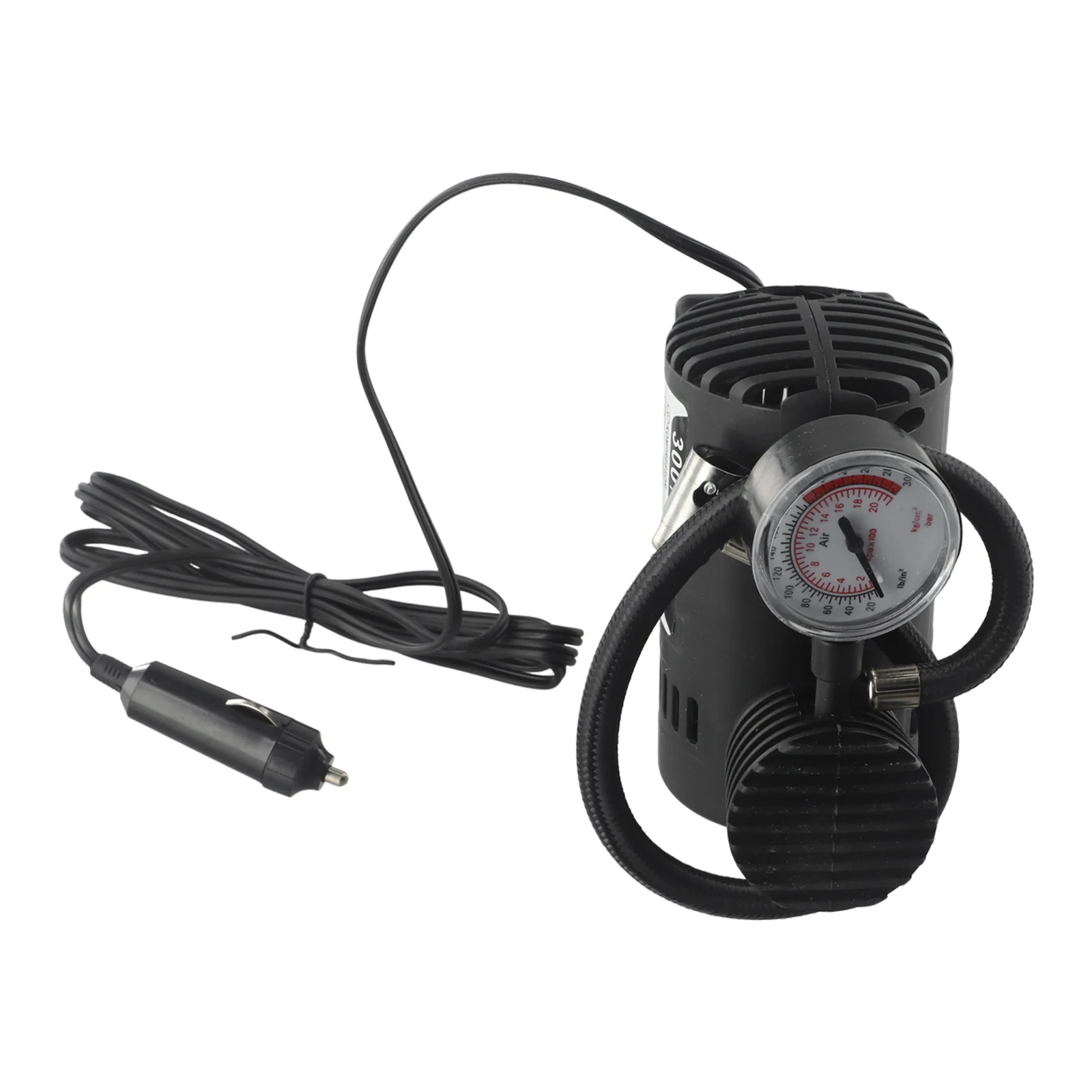 

12V Car Electric Air Pump 300psi Air Compressor Pump Tire Tyre Inflator With Digital Pressure Gauge For Auto Motorcycle Bicycle