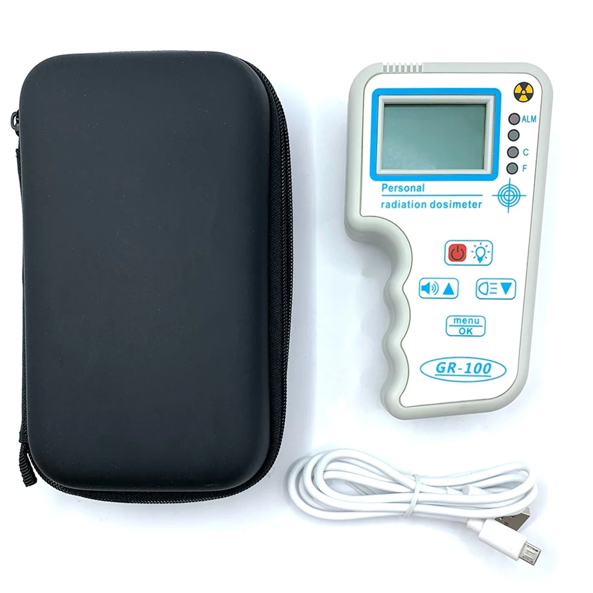 

Portable Geiger Counter Nuclear Radiation Detector J321 Tube Personal Dosimeter X-Ray γ-Ray β-Ray Tester