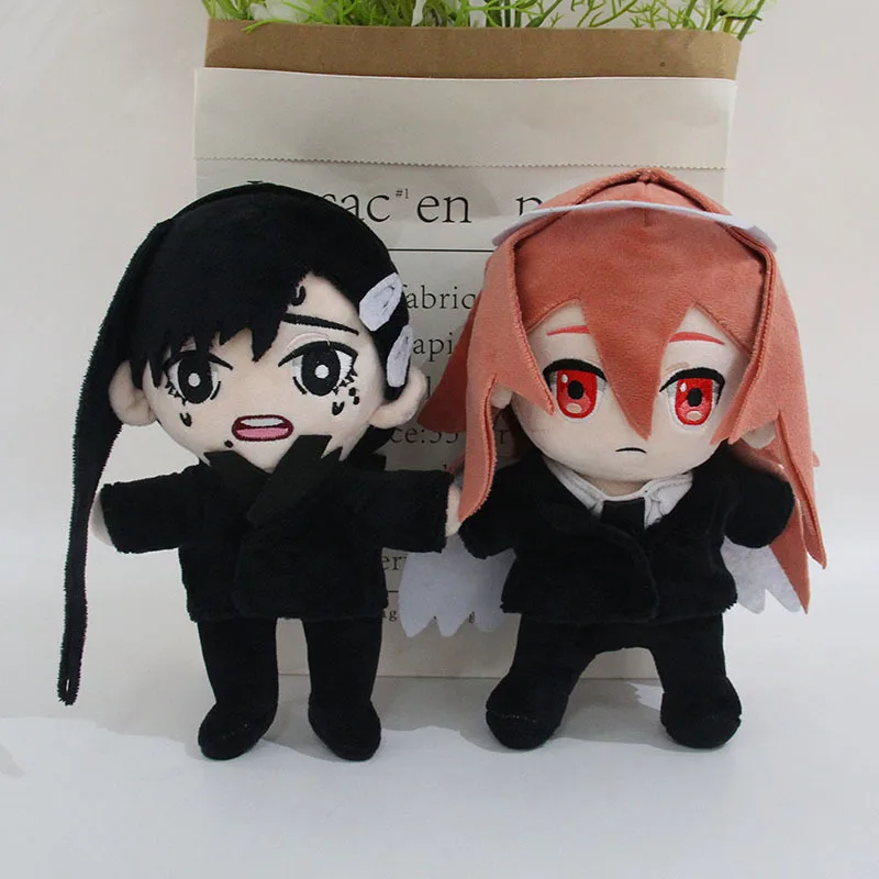 Anime Chainsaw Man Higashiyama Kobeni Angel Cosplay Toy Plush Dolls Kids Gift Pendant Accessories
Anime Chainsaw Man Higashiyama Kobeni Angel Cosplay Toy Plush Dolls Kids Gift Pendant Accessories