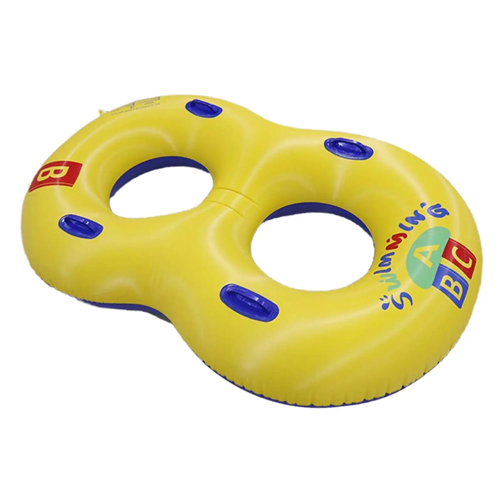 

Надувное плавательное кольцо из ПВХ с ручками, плавательное кольцо, развлекательная игрушка для воды, оборудование для пар и взрослых, плавающая трубка для бассейна, для пляжа и на открытом воздухе