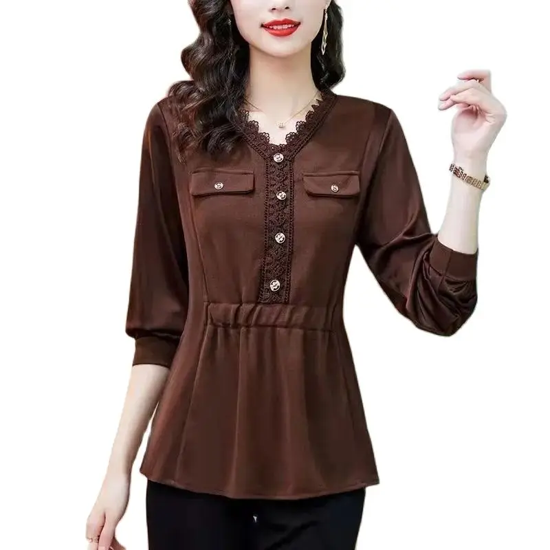 2023 Spring Fashion Temperament Tops Middle-aged Women's Dresses Are Noble Slim Westernstyle Fashionable Long Casual And Elegant
2023 Spring Fashion Temperament Tops Middle-aged Women's Dresses Are Noble Slim Westernstyle Fashionable Long Casual And Elegant