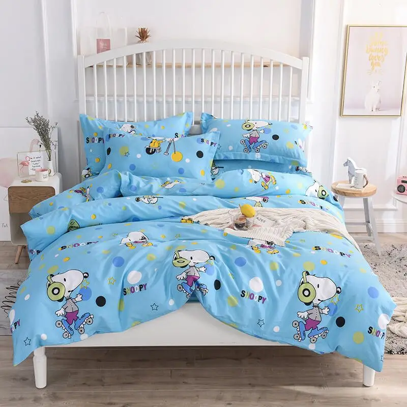 Anime Snoopy Bed Sheet Cartoon Cotton Cotton Sheet Student Dormitory Snoopy Sheet Home Single Bed Linen Female Sheet Gift
Anime Snoopy Bed Sheet Cartoon Cotton Cotton Sheet Student Dormitory Snoopy Sheet Home Single Bed Linen Female Sheet Gift