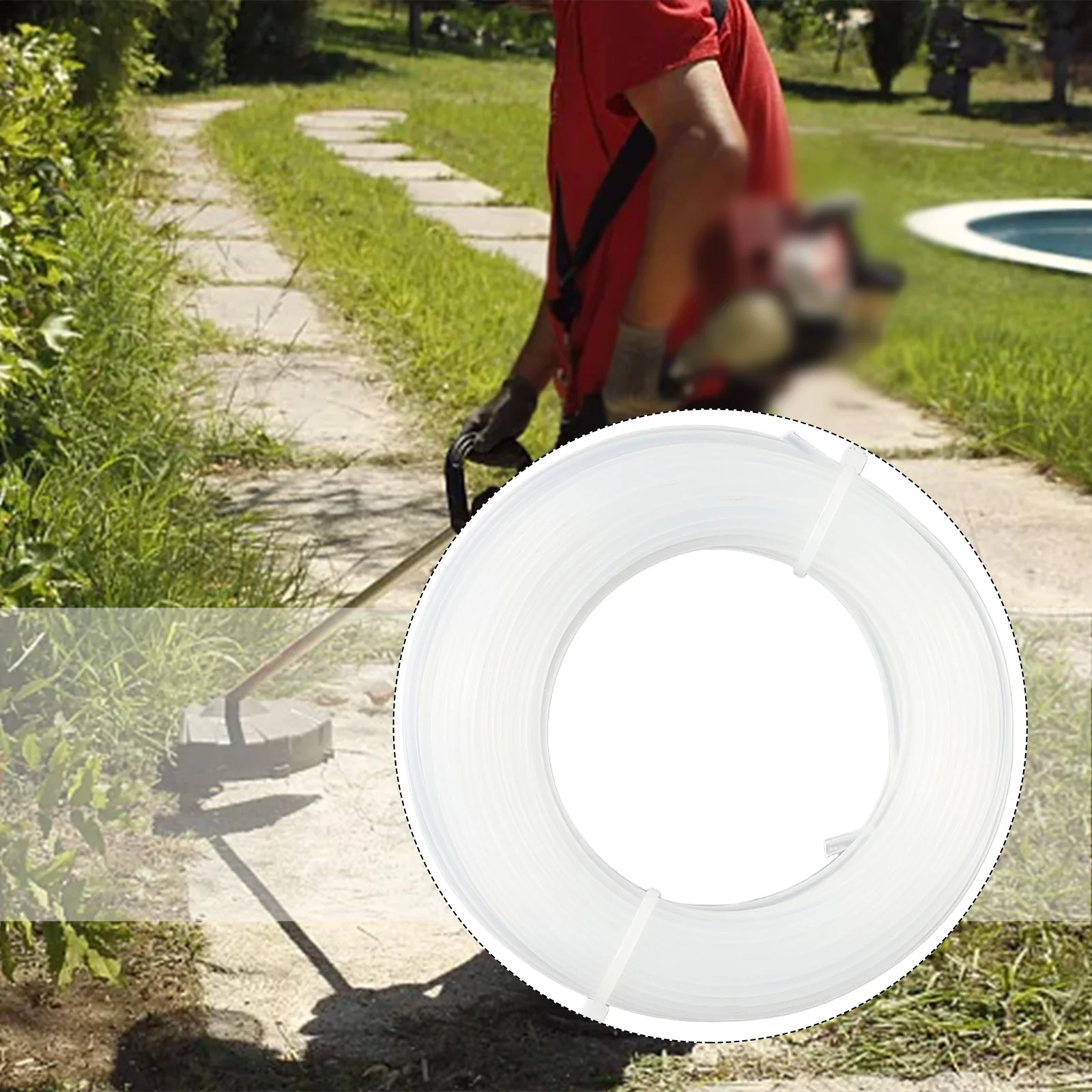 Grass Trimmer Line Line Durable Nylon Transparent 1.6mm/2.0mm 20M Long Around The Fence Brand New High Qaulity
Grass Trimmer Line Line Durable Nylon Transparent 1.6mm/2.0mm 20M Long Around The Fence Brand New High Qaulity