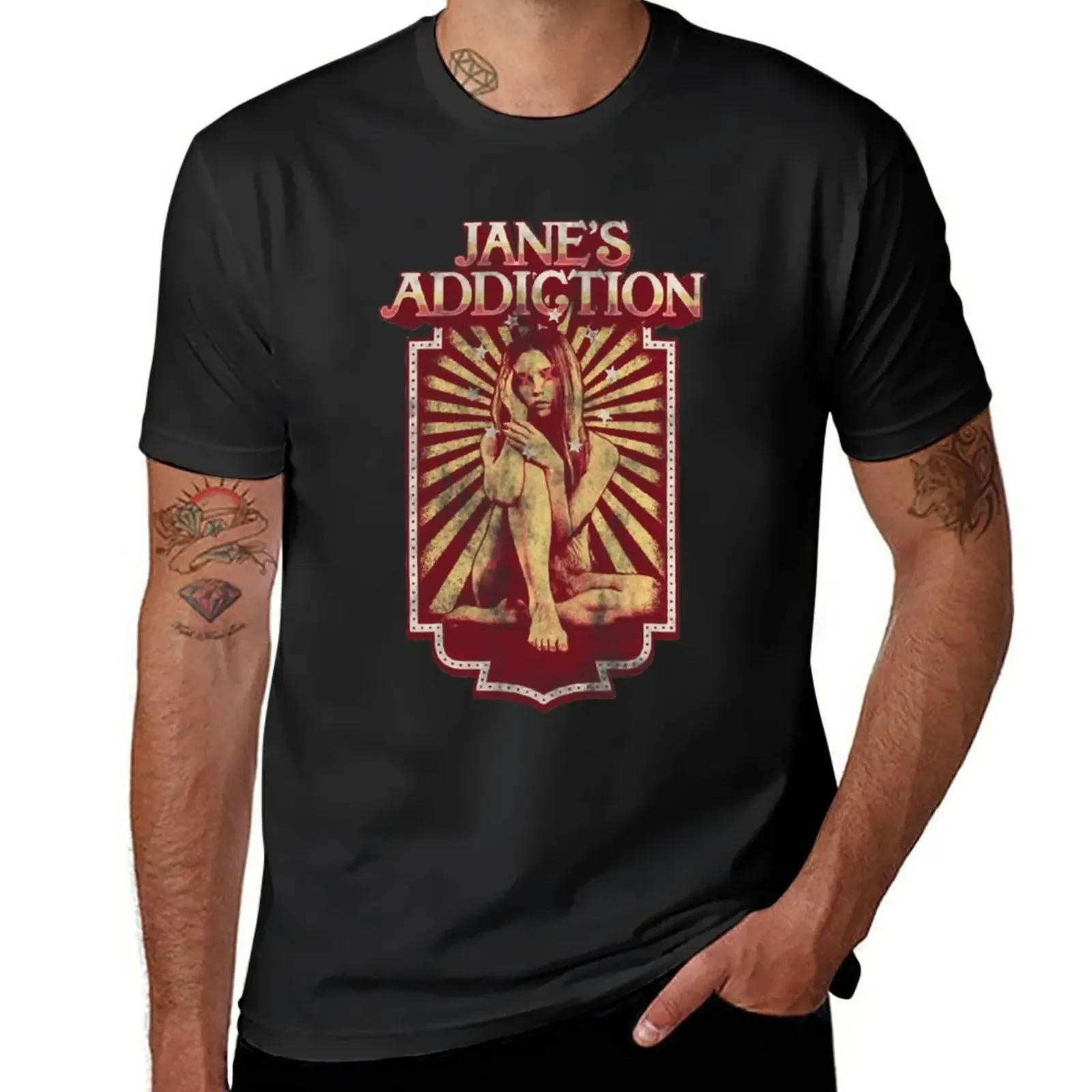 

janes addiction T-Shirt vintage blacks sweat anime fruit of the loom mens t shirts