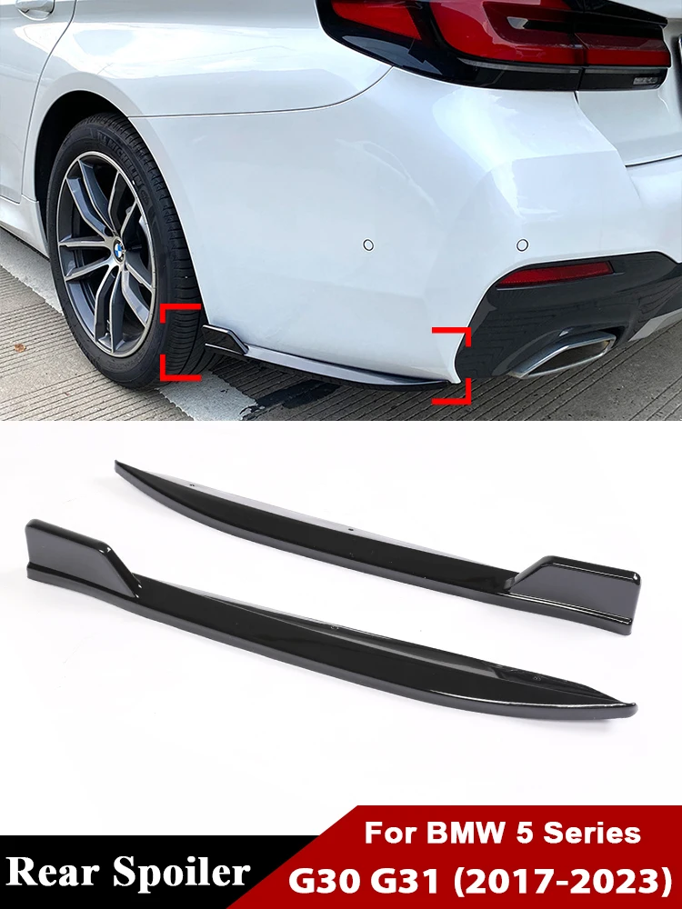 Carbon Fiber Rear Bumper Lip Spoiler M Sport Splitters Racing Cover Caps For BMW 5 Series G30 G31 2017-2023 Car Replacement
Carbon Fiber Rear Bumper Lip Spoiler M Sport Splitters Racing Cover Caps For BMW 5 Series G30 G31 2017-2023 Car Replacement