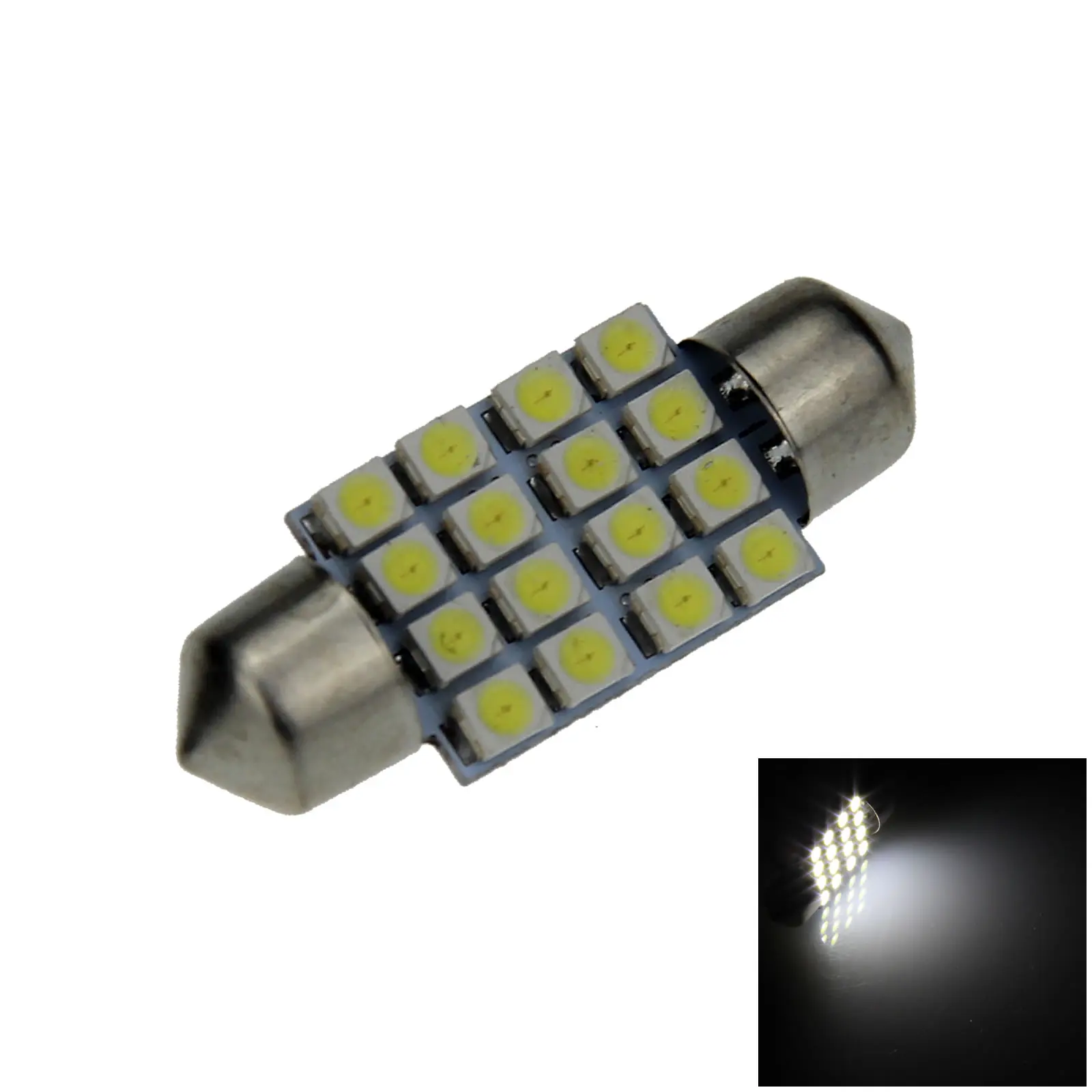 1x Белый RV 36 мм фестон Blub внутренняя лампа 16 излучателей 1210 SMD СВЕТОДИОДНЫЙ 6451
1x Белый RV 36 мм фестон Blub внутренняя лампа 16 излучателей 1210 SMD СВЕТОДИОДНЫЙ 6451
