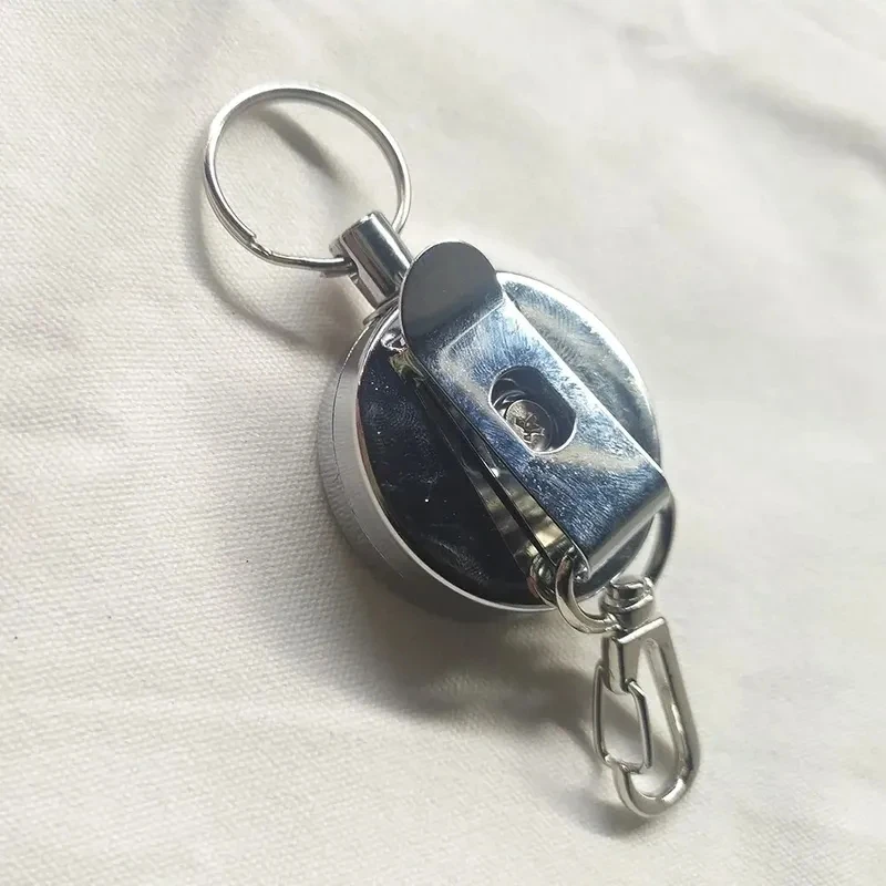 1pc Siliver Color Key Ring Metal Badge Reel for Name ID Work Card Holder Hanging Keychain Badge Holder Reels
1pc Siliver Color Key Ring Metal Badge Reel for Name ID Work Card Holder Hanging Keychain Badge Holder Reels
