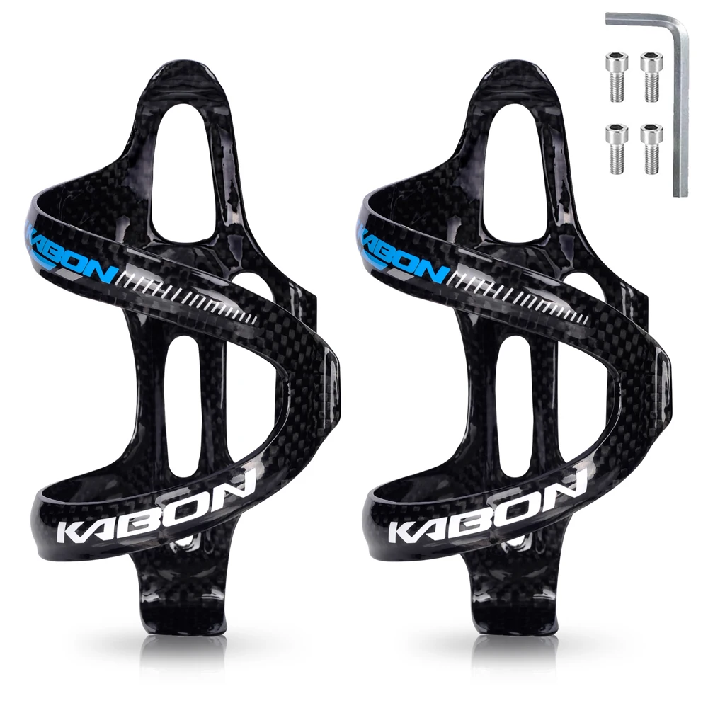 Lightweight 3K Carbon Fiber Bike Water Bottle Holder Bicycle Drink Bottle Cages for Road Bike MTB - Pack of 2
Lightweight 3K Carbon Fiber Bike Water Bottle Holder Bicycle Drink Bottle Cages for Road Bike MTB - Pack of 2