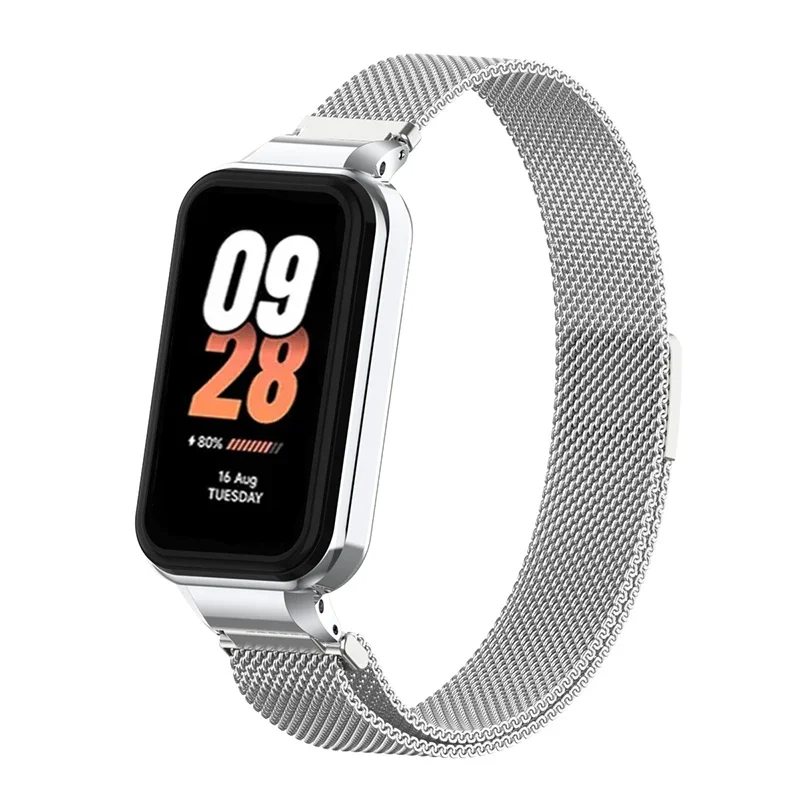 Защитный чехол-ремешок для Xiaomi Mi Band 8 Active, Магнитная Петля для Redmi Smart Band 2, металлический защитный браслет, рамка
Защитный чехол-ремешок для Xiaomi Mi Band 8 Active, Магнитная Петля для Redmi Smart Band 2, металлический защитный браслет, рамка