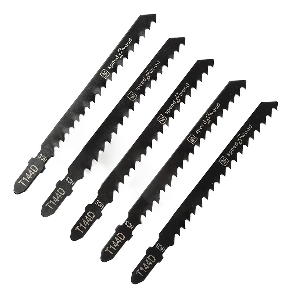 

10Pcs HCS Jig Saw Blades T144D For High Speed Wood Cutting Woodworking Machinery High Hardness Handy Saw Compact