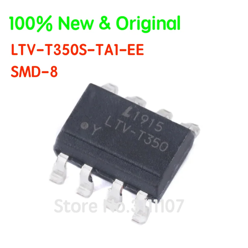 

10PCS/LOT LTV-T350 LTV-T350S-TA1-EE SMD-8 IGBT Gate Drive Optocoupler 100% New & Original