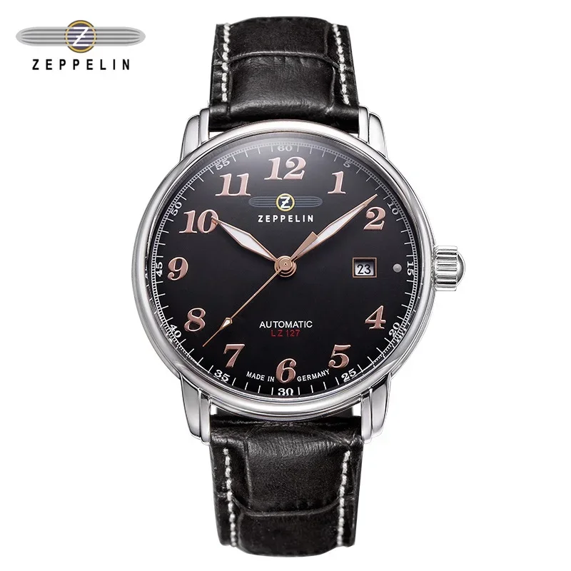 

New Zeppelin Quartz Watches Mens Fashion Top Brand Luxury Male Clock Chronograph Sport Men Watch Wrist Hodinky Relogio Masculino