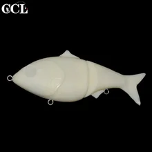 CCLTBA 5pcs/lot Unpainted Sinking Swimbait 13cm 52g Slider Two Multi Jointed Swimbait Blanks For Hard Plastic Fishing Lures
CCLTBA 5pcs/lot Unpainted Sinking Swimbait 13cm 52g Slider Two Multi Jointed Swimbait Blanks For Hard Plastic Fishing Lures