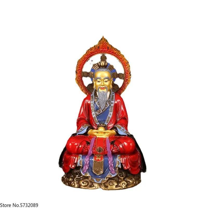 Taishang Laojun Statue, Sanqing Daozu Bronze Statue Decoration, Founder Lingbao Yuanshi Tianzun
Taishang Laojun Statue, Sanqing Daozu Bronze Statue Decoration, Founder Lingbao Yuanshi Tianzun