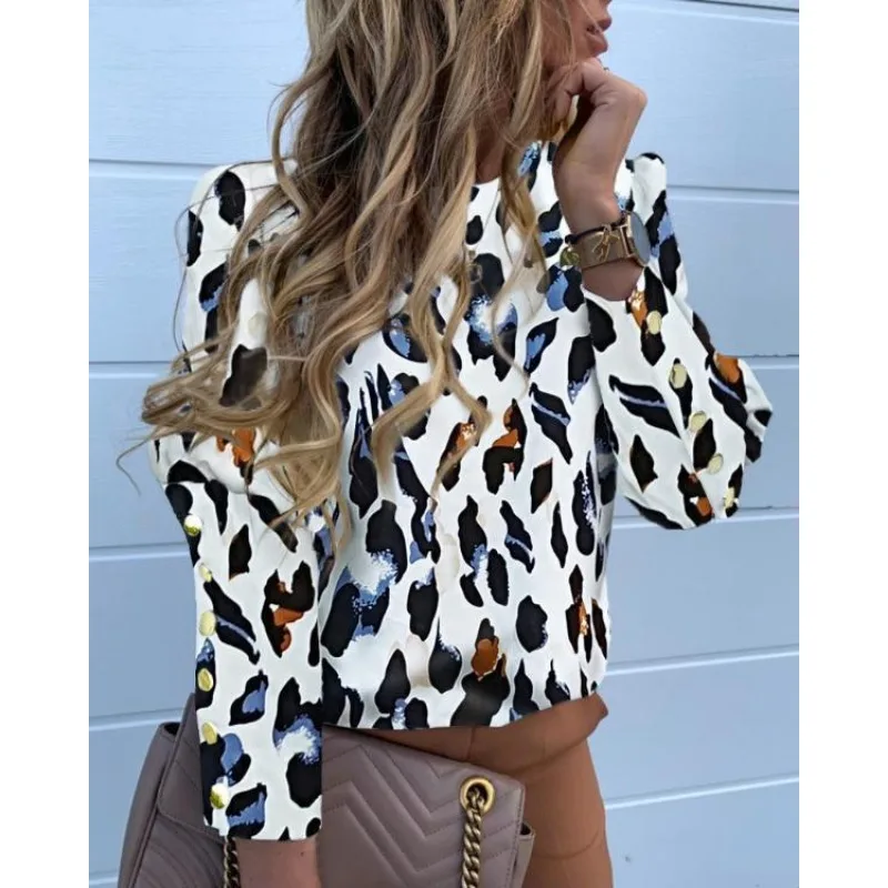 Autumn Winter Long Sleeve O Neck Button Loose T-shirt Blouse Y2K INS Clothes Streetwear Elegant Women Print Shirt Top
Autumn Winter Long Sleeve O Neck Button Loose T-shirt Blouse Y2K INS Clothes Streetwear Elegant Women Print Shirt Top