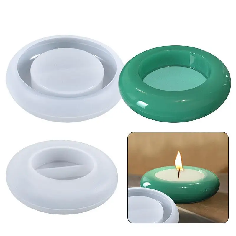 Silicone Mold DIY Crystal Round Candle Holder Epoxy Resin Mould Candlestick Mold Handmade Craft Jewelry Making Home Decoration
Silicone Mold DIY Crystal Round Candle Holder Epoxy Resin Mould Candlestick Mold Handmade Craft Jewelry Making Home Decoration