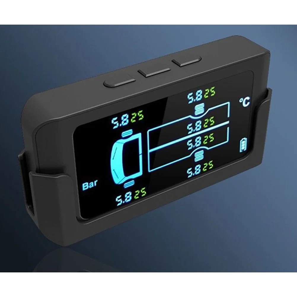 Tire Pressure Monitoring System 85bar Solar Charge Wireless Monitor Auto Backlight LCD Display Auto Mode ( Black )
Tire Pressure Monitoring System 85bar Solar Charge Wireless Monitor Auto Backlight LCD Display Auto Mode ( Black )