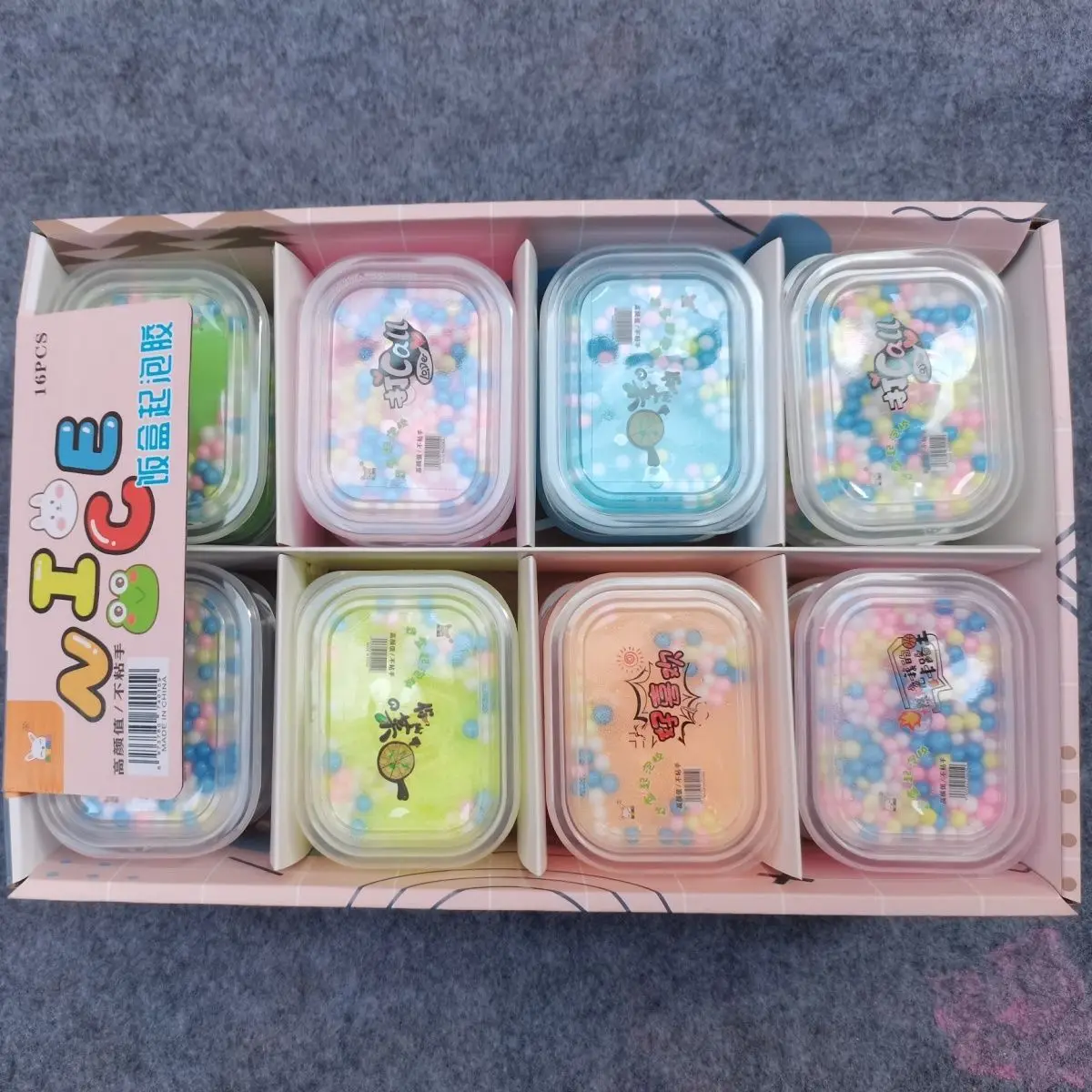 Magic Slime Cartoon Crystal Mud Toys Fluffy Foam Putty Plasticine Cloud Clay Kit For Kids Educational toys
Magic Slime Cartoon Crystal Mud Toys Fluffy Foam Putty Plasticine Cloud Clay Kit For Kids Educational toys