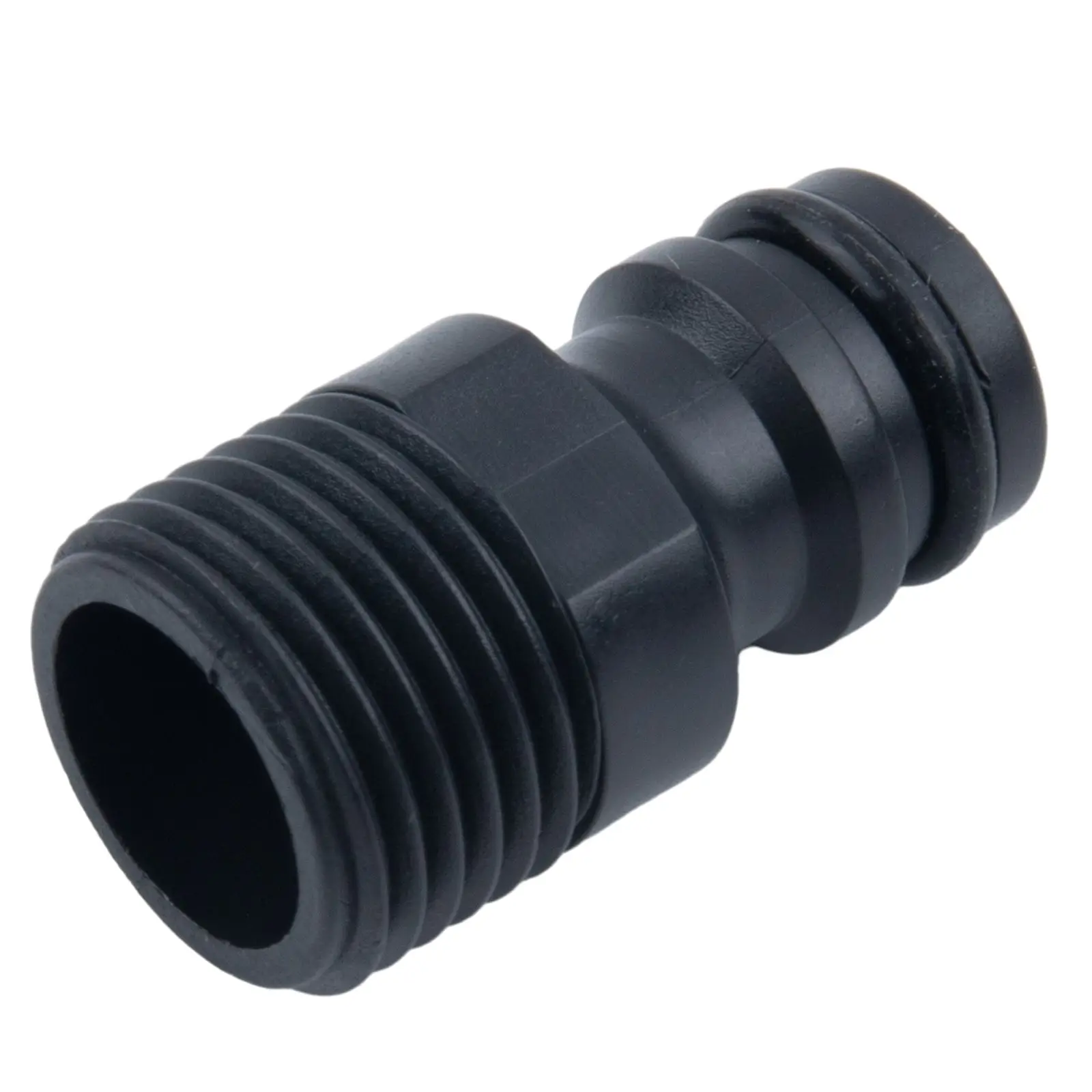 

2PC Plastic 1/2" BSP Threaded Tap Adaptor Garden Water Hose Quick Pipe Connector Fitting Outer 4 Points Thread