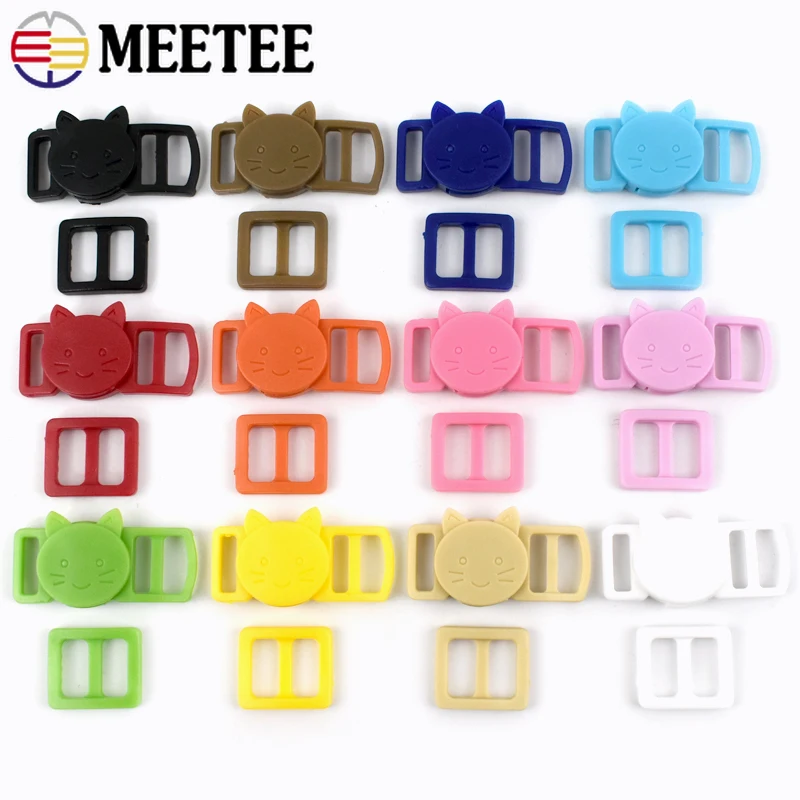 20/50Sets Meetee 10mm Plastic Adjust Side Clasp Release Buckle Tri Glide Slider Bag Strap Belt Pet Collar Buckles DIY Accessory
20/50Sets Meetee 10mm Plastic Adjust Side Clasp Release Buckle Tri Glide Slider Bag Strap Belt Pet Collar Buckles DIY Accessory