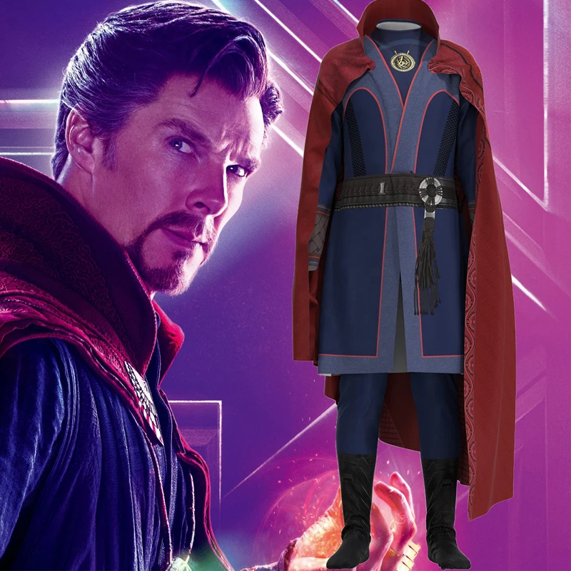 Factory Direct Halloween TV&Movie Costumes Superhero Doctor Strange Stephen Cosplay Costumes for Men
Factory Direct Halloween TV&Movie Costumes Superhero Doctor Strange Stephen Cosplay Costumes for Men