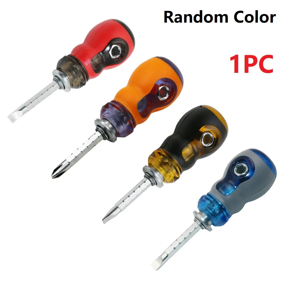 Dual Purpose Scalable Screwdriver Mini Magnetic Screwdriver Non-slip Screw Bit Steel Electrical Household Repair Tool 112mm
Dual Purpose Scalable Screwdriver Mini Magnetic Screwdriver Non-slip Screw Bit Steel Electrical Household Repair Tool 112mm