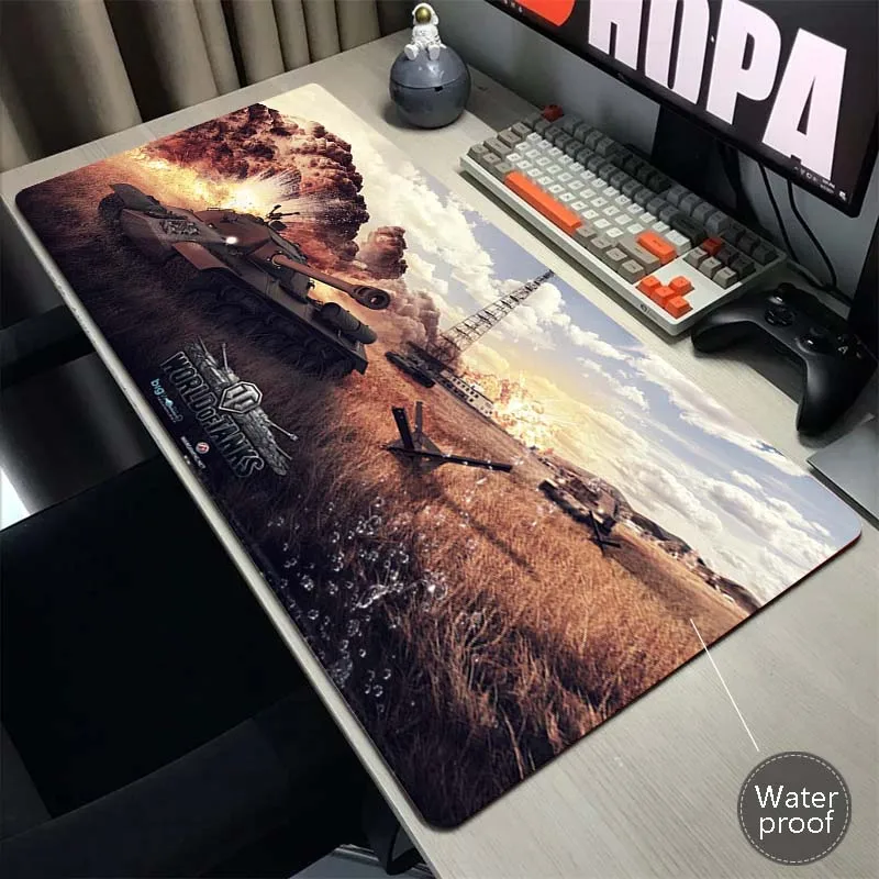 World of tanks Gamer Mouse Pad Large Mousepad XXXL Non-slip Mouse Mat Gaming Accessories Keyboard Waterproof Soft Pads 100x50cm
World of tanks Gamer Mouse Pad Large Mousepad XXXL Non-slip Mouse Mat Gaming Accessories Keyboard Waterproof Soft Pads 100x50cm