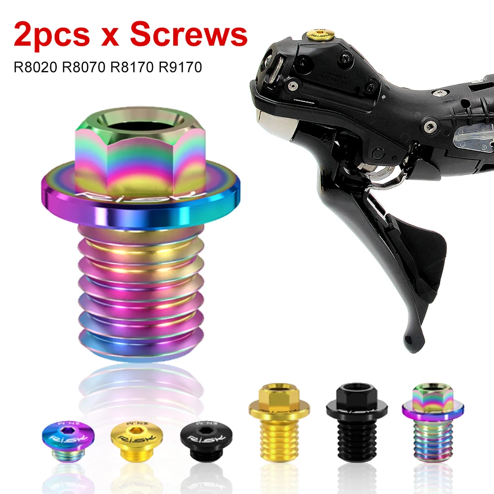 M9*10mm 1Pair Brake Lever Adjuster Screws Titanium Alloy Road Bike Handle Lever Adjusting Fastener for R8020 R8070 R8170 R9170
M9*10mm 1Pair Brake Lever Adjuster Screws Titanium Alloy Road Bike Handle Lever Adjusting Fastener for R8020 R8070 R8170 R9170