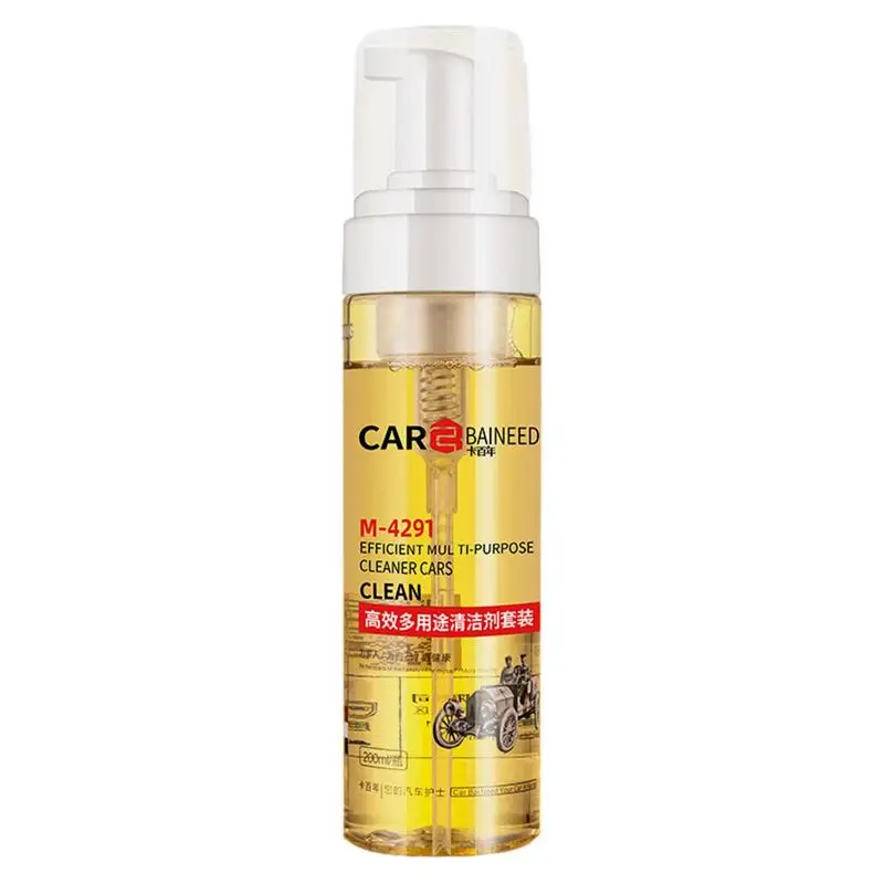 Interior Car Cleaner Car Interior Spray Cleaning Cleaner 200ml Leather Decontamination Portable Car House Foam Cleaner For
Interior Car Cleaner Car Interior Spray Cleaning Cleaner 200ml Leather Decontamination Portable Car House Foam Cleaner For