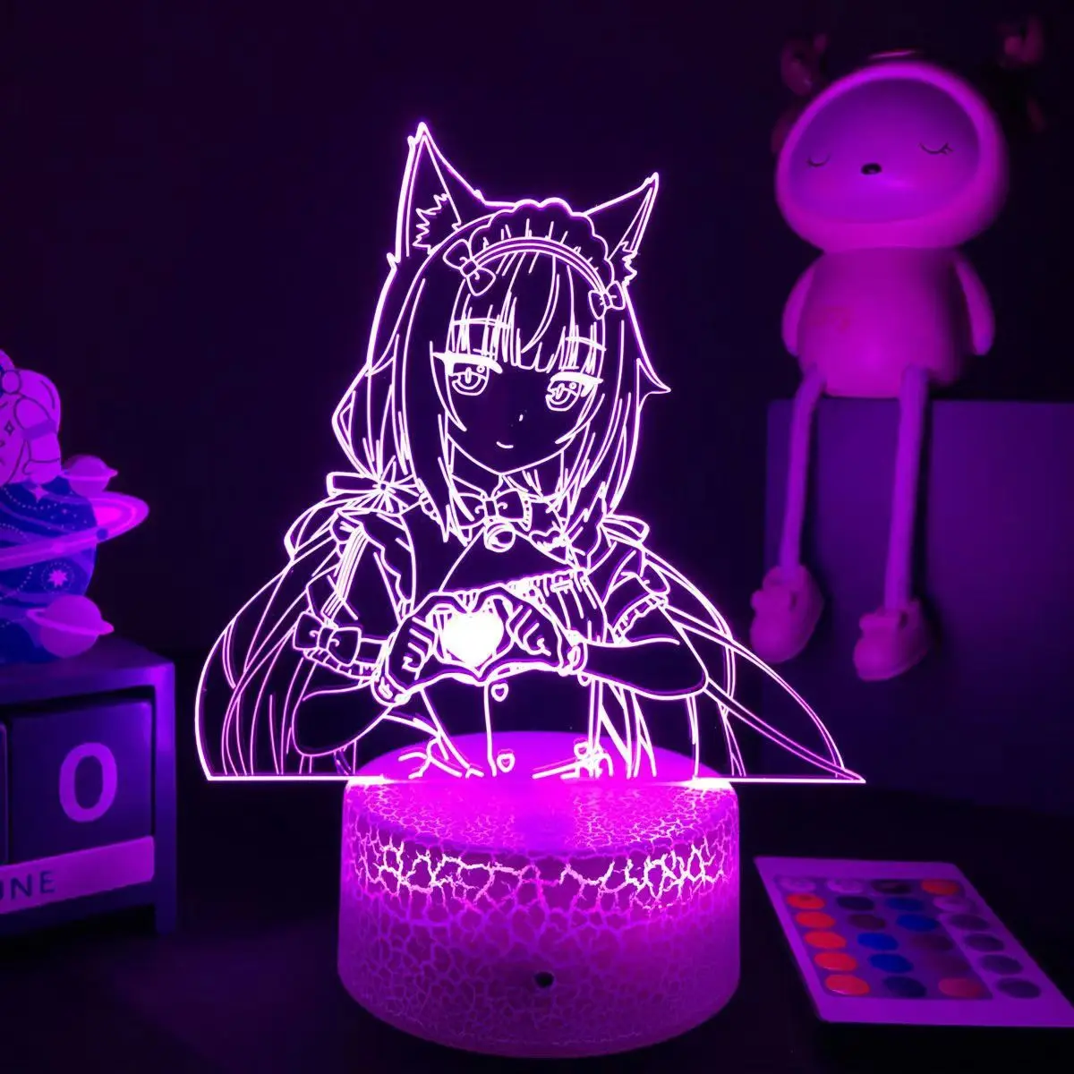 Anime Led Light Nekopara Vanilla for Bedroom Decor Night Light Manga Children's Birthday Gift Room Anime 3d Lamp Nekopara
Anime Led Light Nekopara Vanilla for Bedroom Decor Night Light Manga Children's Birthday Gift Room Anime 3d Lamp Nekopara