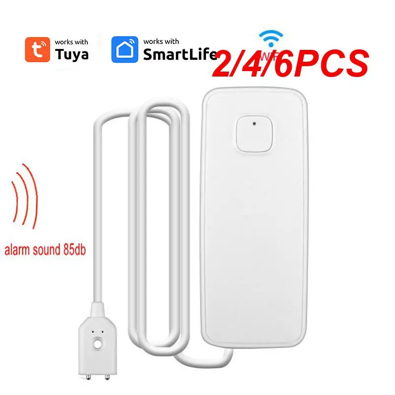 Умная сигнализация уровня воды Tuya 2/4/6 шт., Wi-Fi, умное управление, полностью автоматическая сигнализация утечки воды для Alexa
Умная сигнализация уровня воды Tuya 2/4/6 шт., Wi-Fi, умное управление, полностью автоматическая сигнализация утечки воды для Alexa