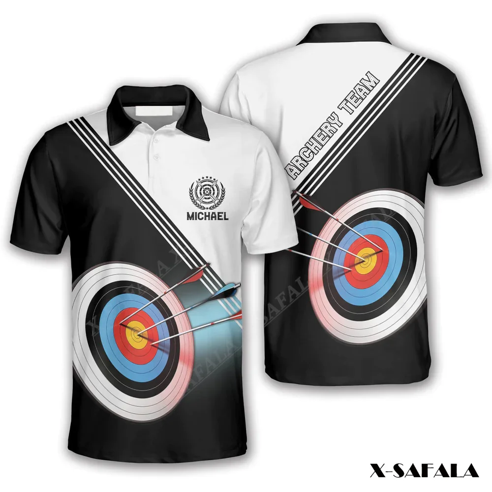 Shooting Personalized Name Archery Practice 3D Print Arrow Polo Shirt Soft Beaded Tee Clothing Men Female Casual Top
Shooting Personalized Name Archery Practice 3D Print Arrow Polo Shirt Soft Beaded Tee Clothing Men Female Casual Top