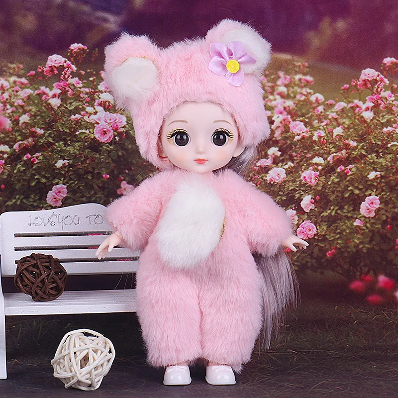 Мини 16 см BJd кукла 13 подвижное соединение девочка ребенок 3D большие глаза 1/12 Модная Кукла Красивая DIY игрушка кукла с одеждой одеваются подар...
Мини 16 см BJd кукла 13 подвижное соединение девочка ребенок 3D большие глаза 1/12 Модная Кукла Красивая DIY игрушка кукла с одеждой одеваются подар...
