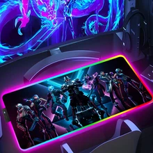 게이밍마우스패드 Steelseries 게임용 마우스 패드 후기 및 관련상품 가격비교 7 대형 게이머 확장 데스크 프로텍터 백라이트 매트, RGB 마우스 패드, PC 액세서리, F-Fortnite, 귀여운 마우스 패드, 애니메이션 게임 백라이트, Xxl