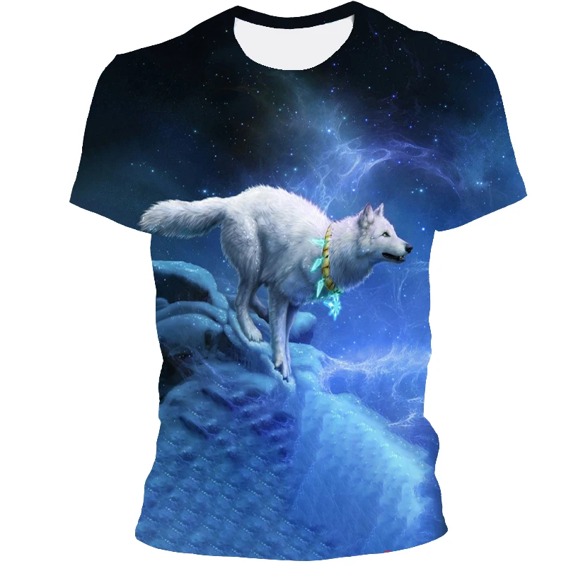 Men's Summer 3D Printed Realistic Wolf Pattern Cool Short Sleeve Street Retro Harajuku Top 2022 Crew Neck Men's Clothing
Men's Summer 3D Printed Realistic Wolf Pattern Cool Short Sleeve Street Retro Harajuku Top 2022 Crew Neck Men's Clothing