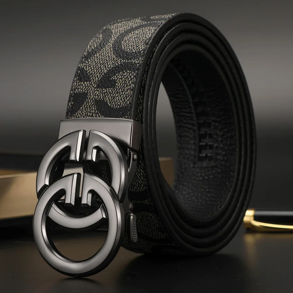 Belts 34mm Famous Brand Women Belt Dress Quality Genuine Luxury Leather Belt for Men Belt Male Strap Male Metal Automatic Buckle
Belts 34mm Famous Brand Women Belt Dress Quality Genuine Luxury Leather Belt for Men Belt Male Strap Male Metal Automatic Buckle