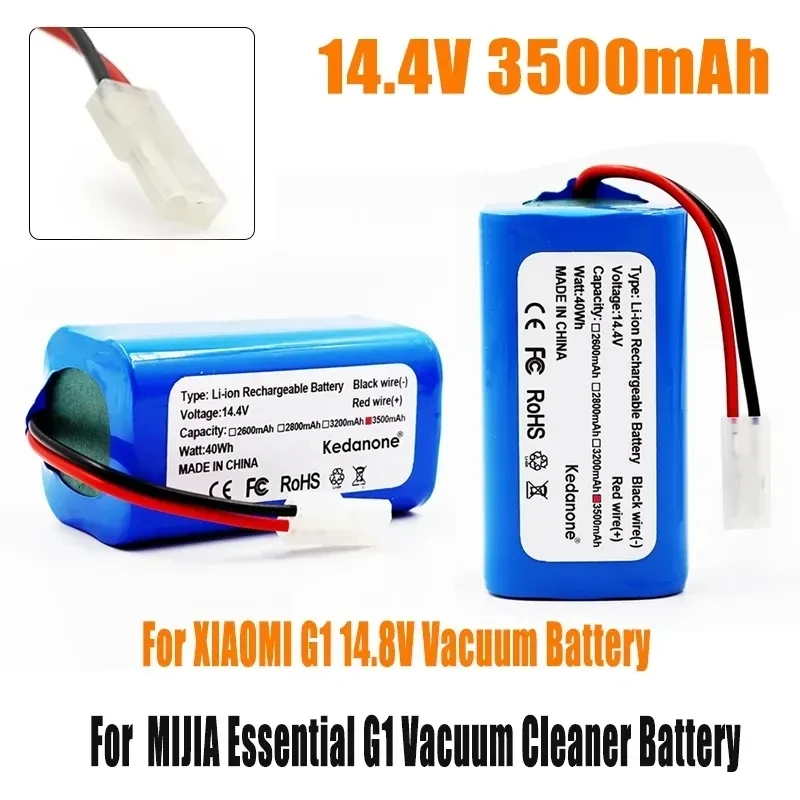 Новая улучшенная версия, 14,4 В, 3500 мАч, встроенный аккумулятор BMSB 18650B4-4S1P-AAF-4 для пылесоса
Новая улучшенная версия, 14,4 В, 3500 мАч, встроенный аккумулятор BMSB 18650B4-4S1P-AAF-4 для пылесоса