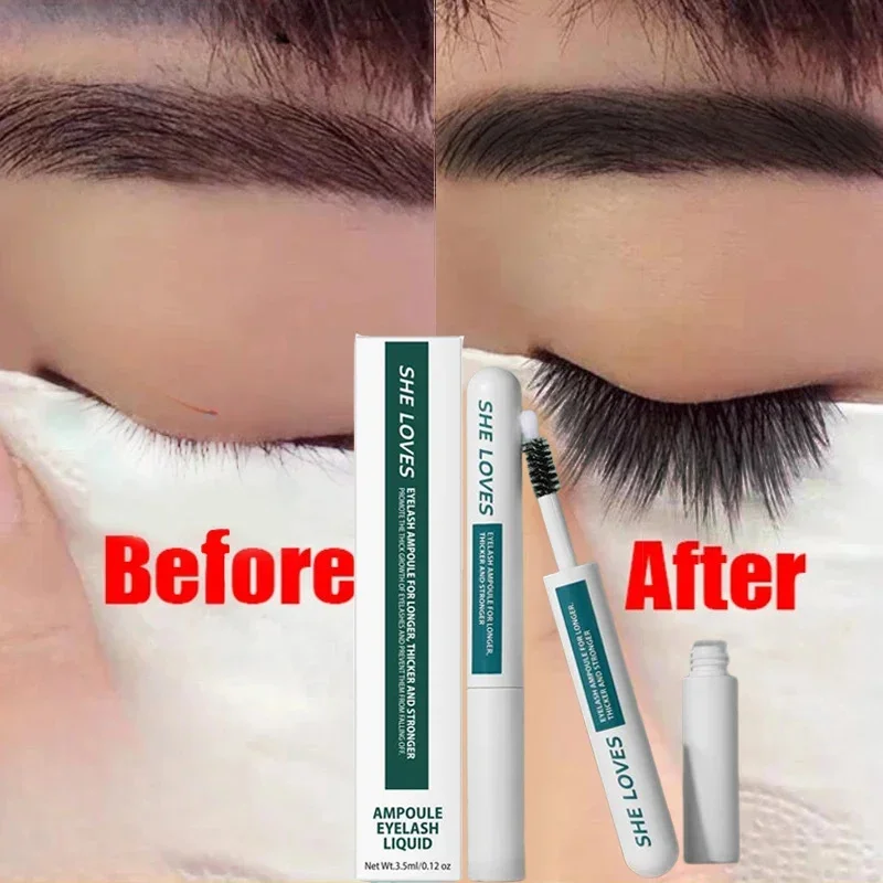 

7 Days Fast Eyelash Growth Liquid New Enhancer Eyelash Longer Fuller Thicker Strengthen Lashes Treatment Extend Growth Essence