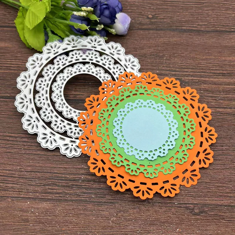 3pcs/set Circle Frames Metal Cutting Dies Stencils For DIY Scrapbooking Decorative Embossing Handcraft Template
3pcs/set Circle Frames Metal Cutting Dies Stencils For DIY Scrapbooking Decorative Embossing Handcraft Template