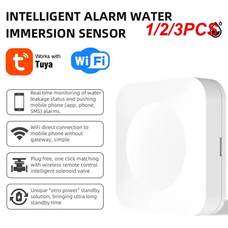 

1/2/3PCS Alarm Reliable Easy To Carry No Gateway Required Safe And Practical Easy Wifi Direct Connection Smart Home Security