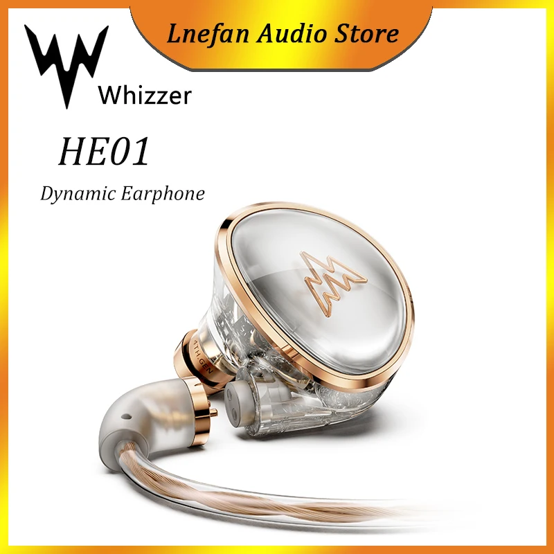 Whizzer HE01 1DD IEM In-Ear HiFi Earphones High Resolution 10.2mm Dynamic HDSS Hardware Crossover 4 Core 5N OFC Cable Headset
Whizzer HE01 1DD IEM In-Ear HiFi Earphones High Resolution 10.2mm Dynamic HDSS Hardware Crossover 4 Core 5N OFC Cable Headset
