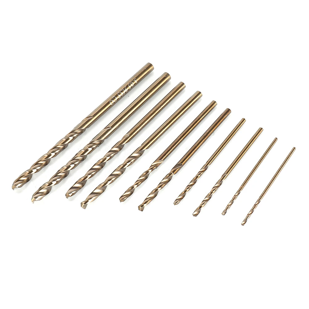 Best Brand New Durable Hot Sale Useful Drill Bit Drilling For Stainless Steel HSS M35 Set 1mm 1.5mm 2mm 2.5mm 3mm
Best Brand New Durable Hot Sale Useful Drill Bit Drilling For Stainless Steel HSS M35 Set 1mm 1.5mm 2mm 2.5mm 3mm
