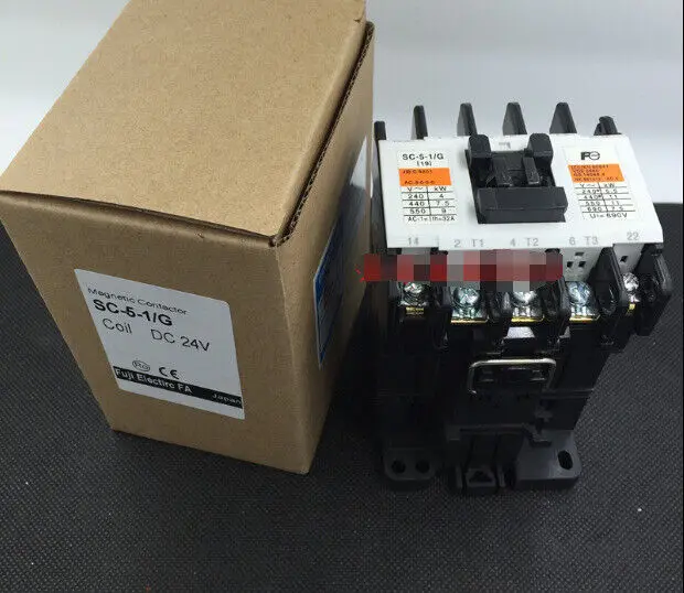 

1PC NEW FUJI SC-5-1/G DC24V Contactor In Box Expedited Shipping