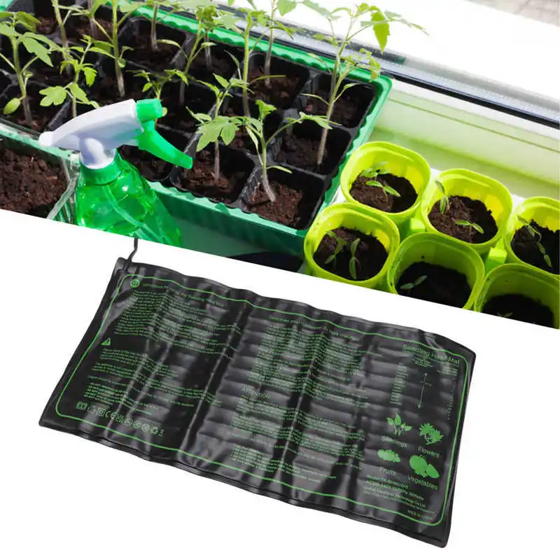 

Seedling Heat Mat 30W 220V‑240V Seed Germination Growth Heat Mat 6 Gear Plant Potted Bonsai Keep Warm Pad Garden Supplie