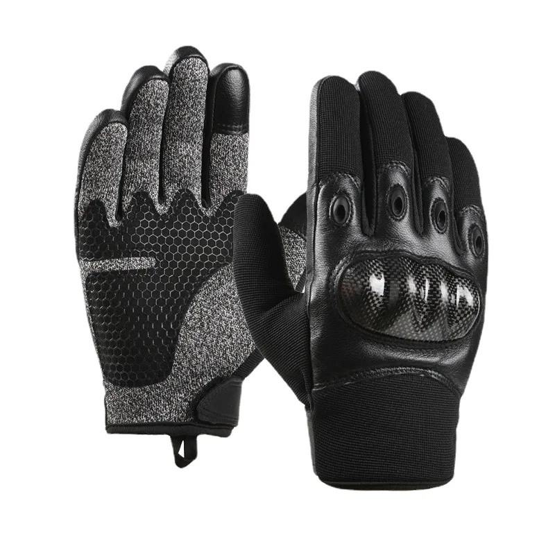 Carbon Fiber Glove Shell Tactics All Refers To Motorcycle Riding Anti-slip Touch Screen, Outdoor Army Fans Climbing Mountains
Carbon Fiber Glove Shell Tactics All Refers To Motorcycle Riding Anti-slip Touch Screen, Outdoor Army Fans Climbing Mountains