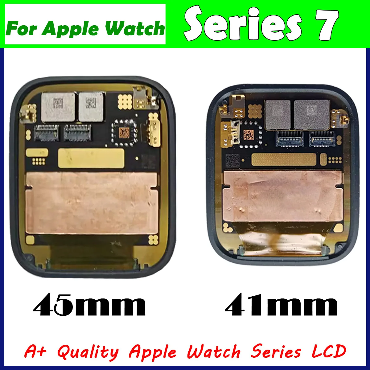 

100% Tested OLED For APPLE Watch Series 7 Lcd Touch Screen Display Digitizer Assembly Replace 41mm/45mm lcd